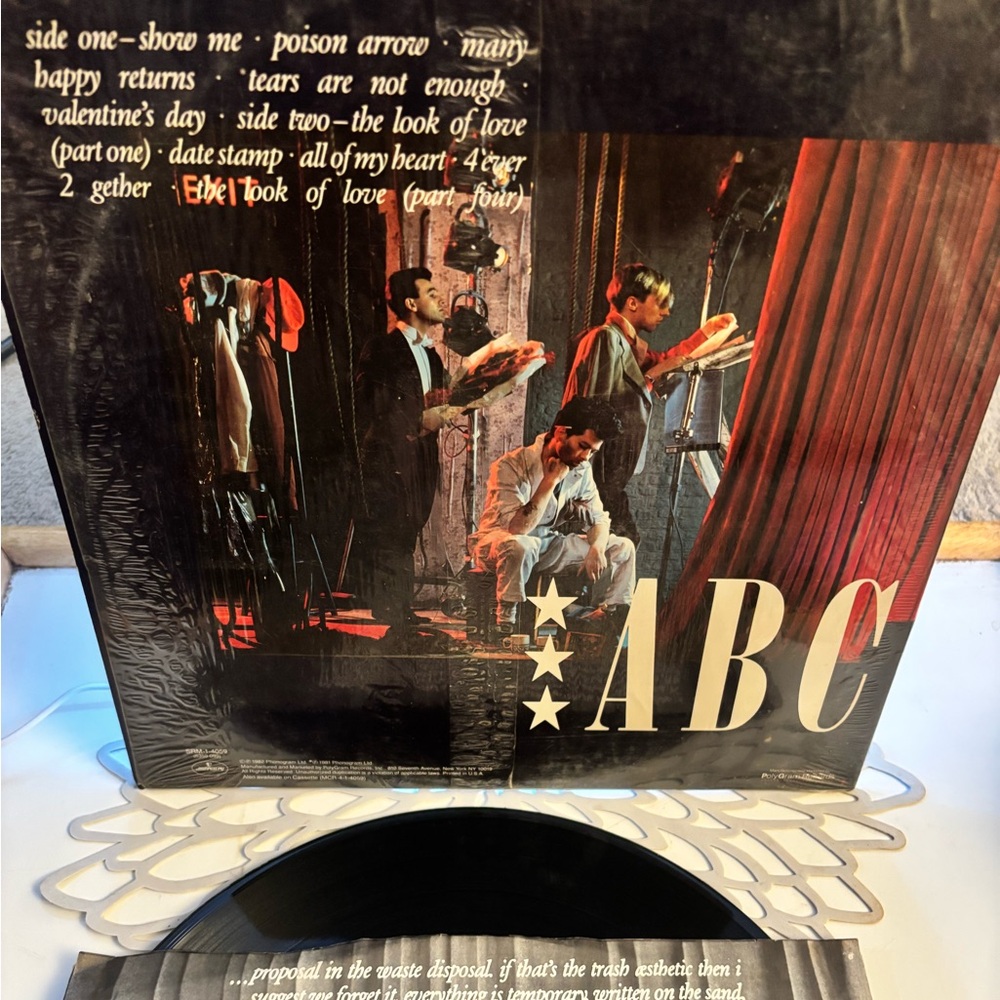 ABC The Lexicon of Love Vinyl Record by Mercury Records - Picture 5 of 11